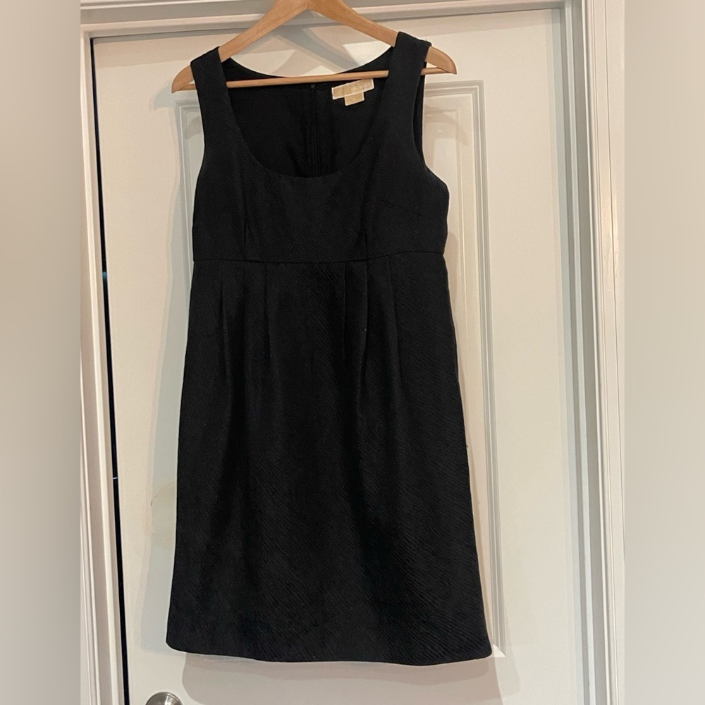 Michael Kors Elegant Black with elegant Sparkle Mini Dress with pockets